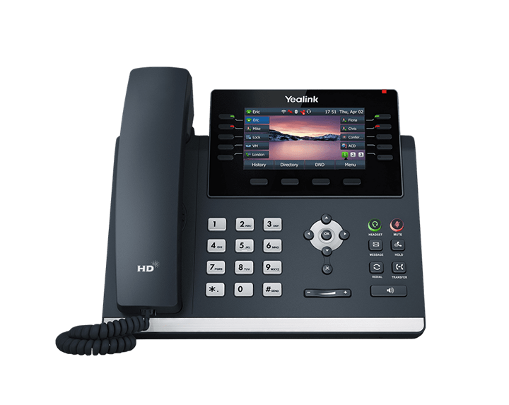 Teléfono IP de escritorio Yealink T46U