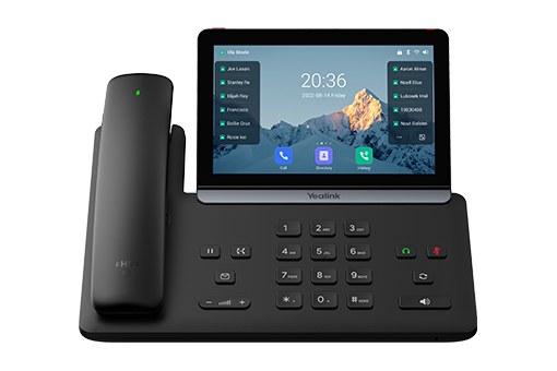 Yealink SIP-T88W smart IP desk phone with 7-inch touchscreen